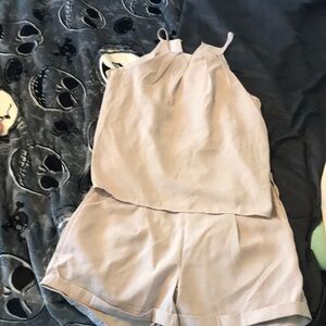 Elegant Beige Jumpsuit